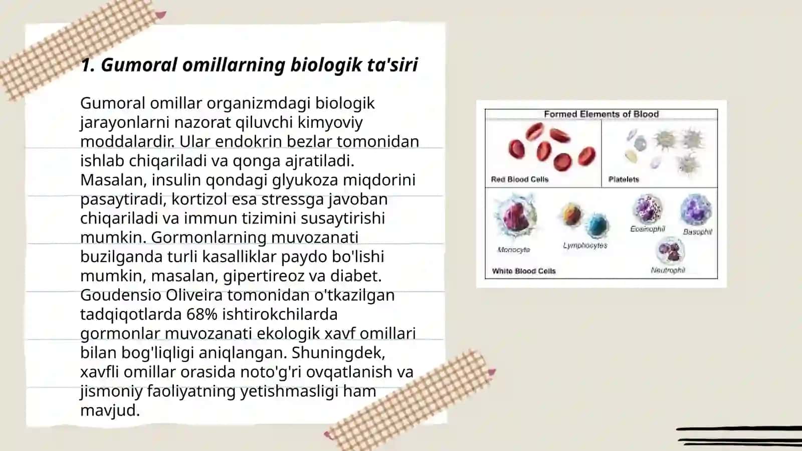 Gumoral omillarning biologik ta'siri 3