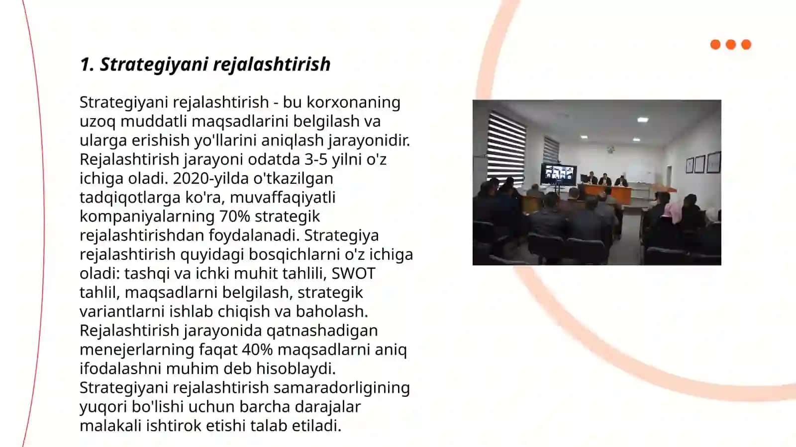Strategiyani rejalashtirish 3