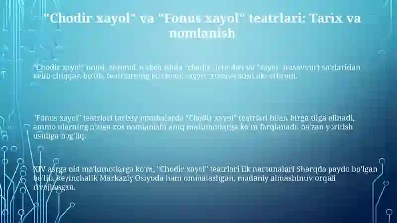 Chodir xayol 3
