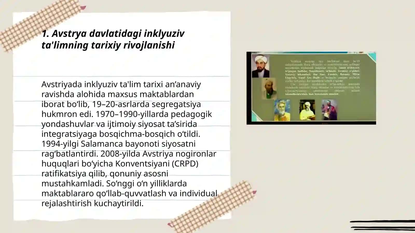 Avstrya davlatidagi inklyuziv ta'lim tizimini o'rganish 3