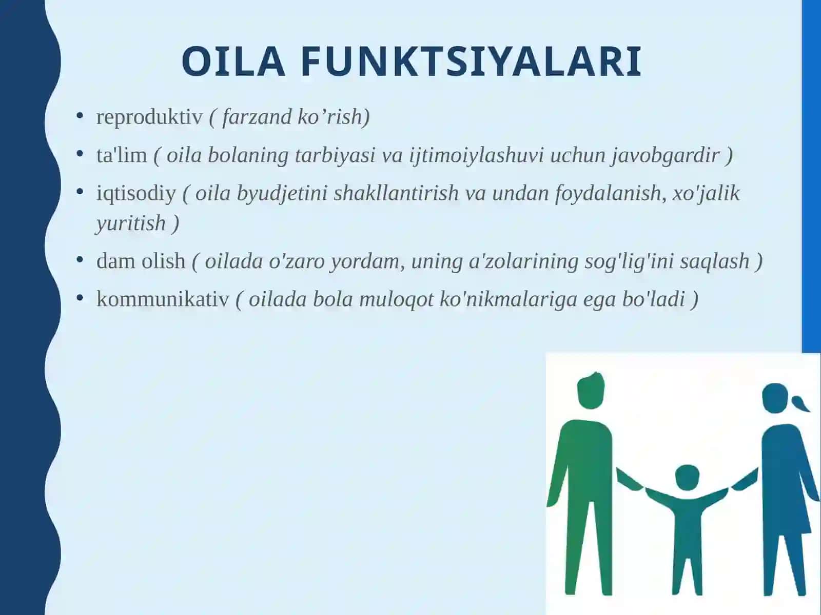 Aholining oilaviy tarkibi 3