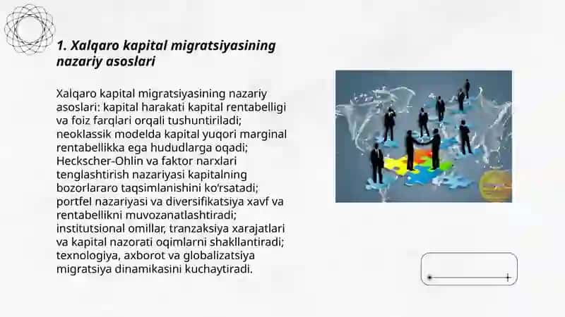 Xalqaro kapital migratsiyasi 3
