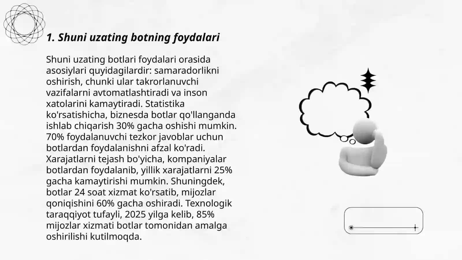 Shuni uzating botga 3