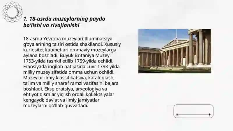 18 asirda Yevropa muzeylari 3