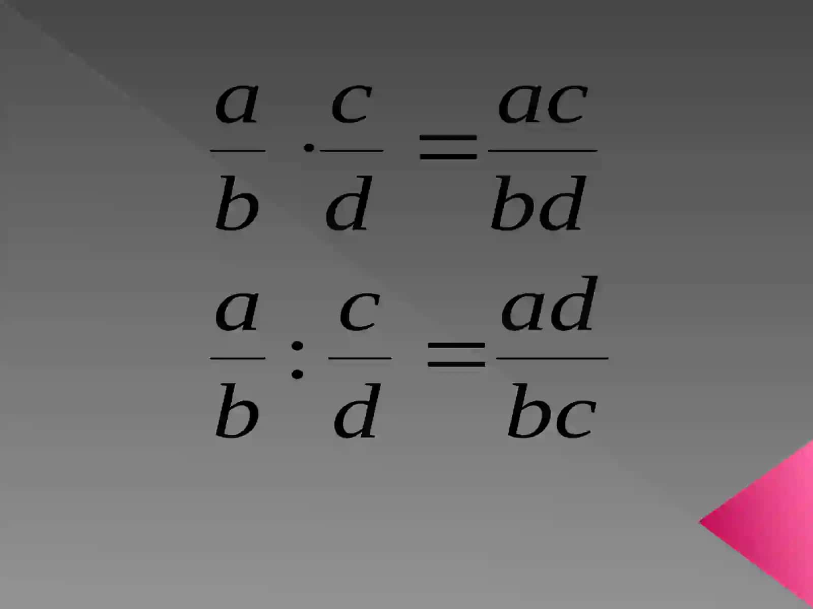 Algebraik kasrlarni ko’paytirish va bo’lish 3
