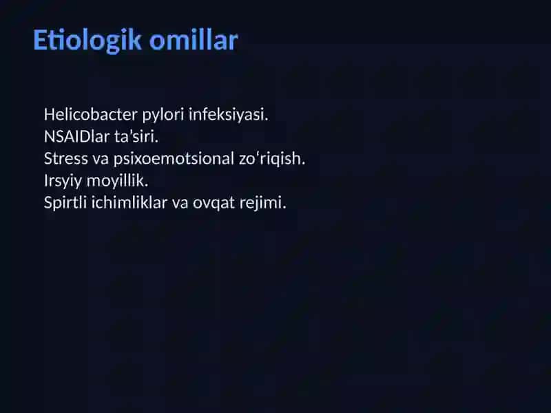 Oshqozonyarakasalligietiopatogenezi 3