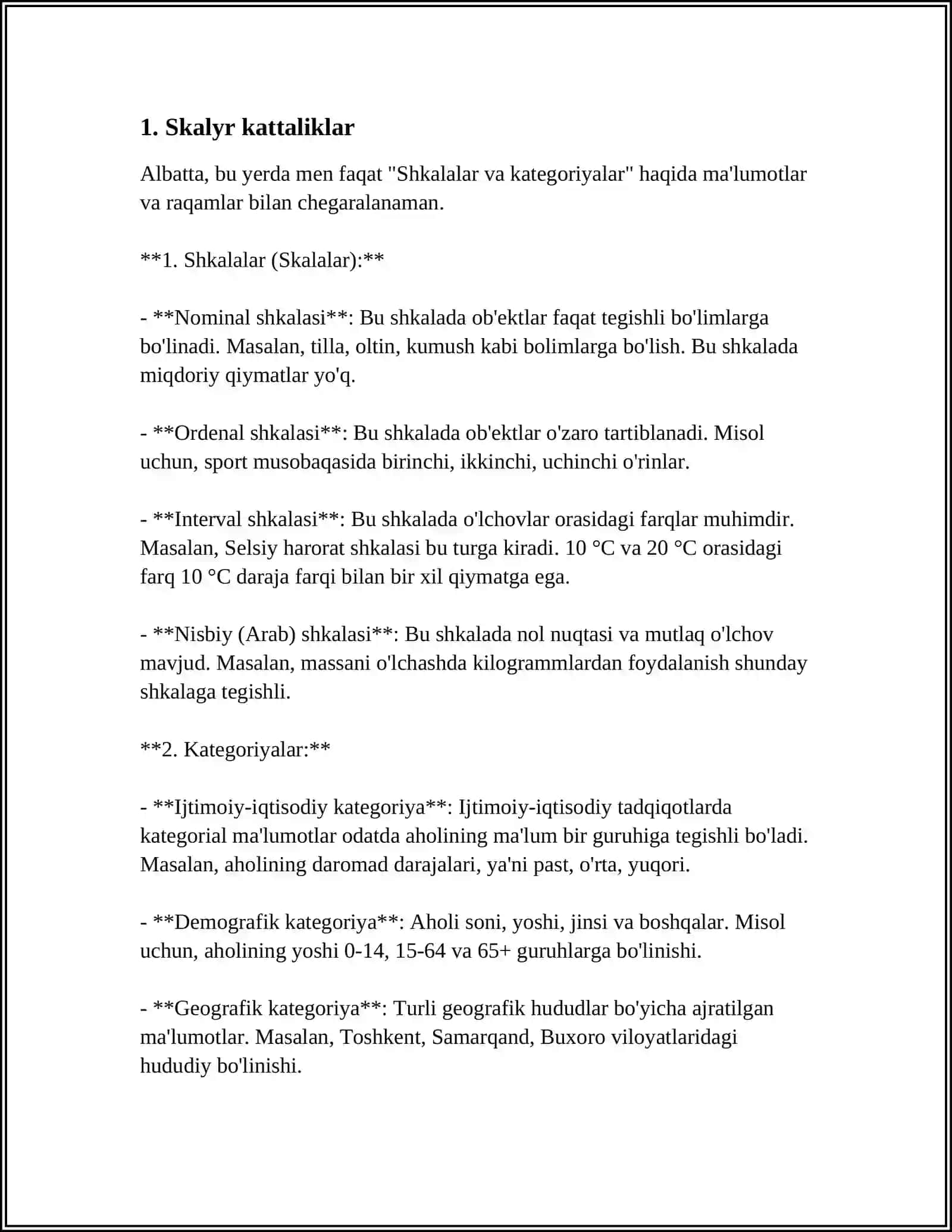 SKALYAR VA VEKTOR KATTALIKLAR 3