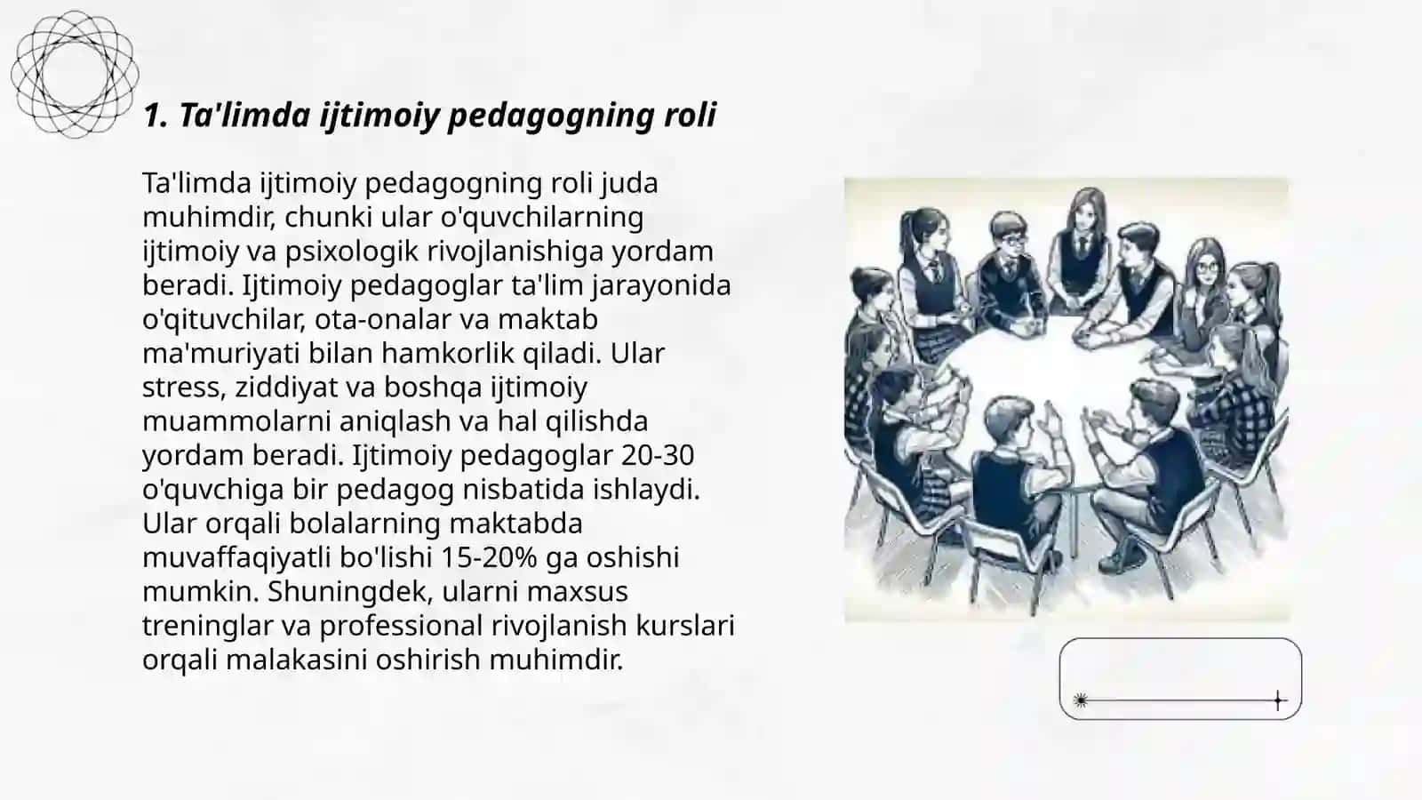 Ta'limda ijtimoiy pedagogning roli 3