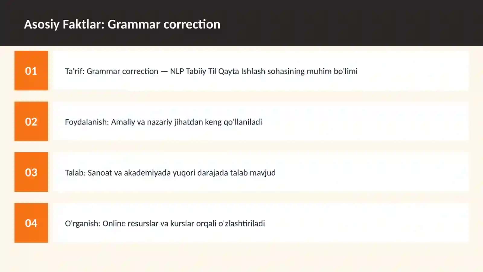 Grammar correction 3