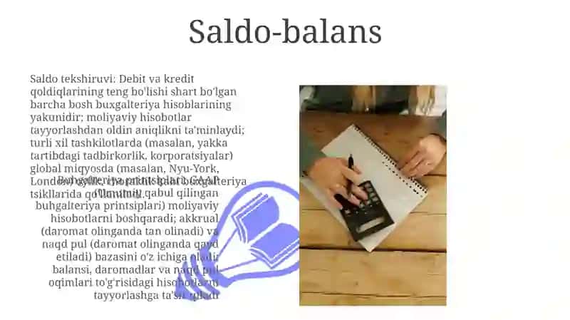 Buxgalteriya hisobini tashkil etish tamoyillari 3