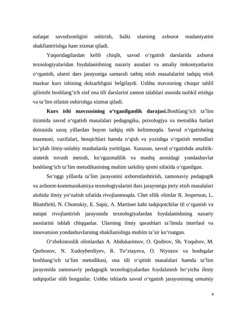 Savod Oʻrgatish jarayonida Axborot Texnologiyalaridan foydalanishning nazariy asoslari 3