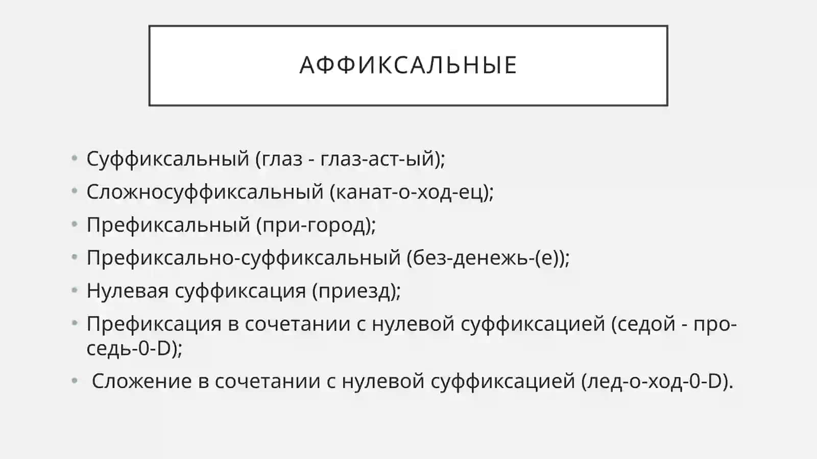 Способы словообразования 3