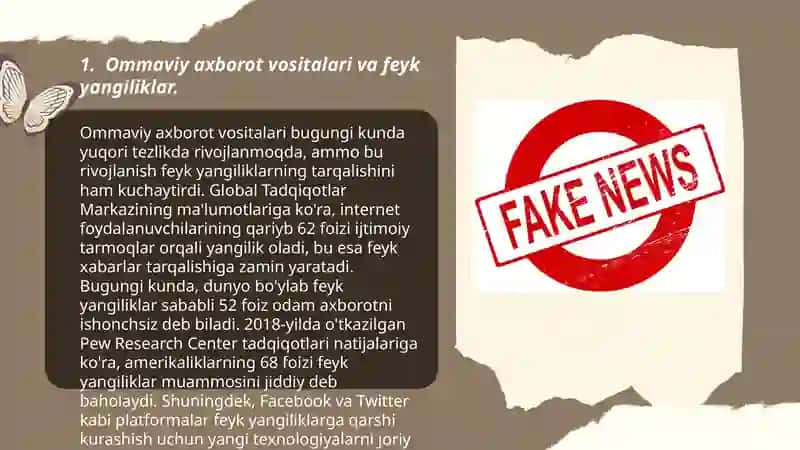 Ko'ngilxushlik feyk xabarlarga misol 3