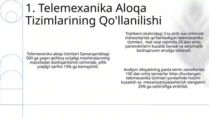 Telemexanika aloqa tizimlari 3