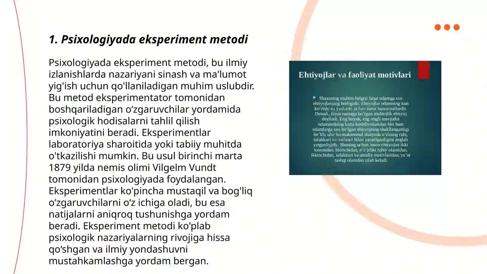 Psixologiya metodlari 3