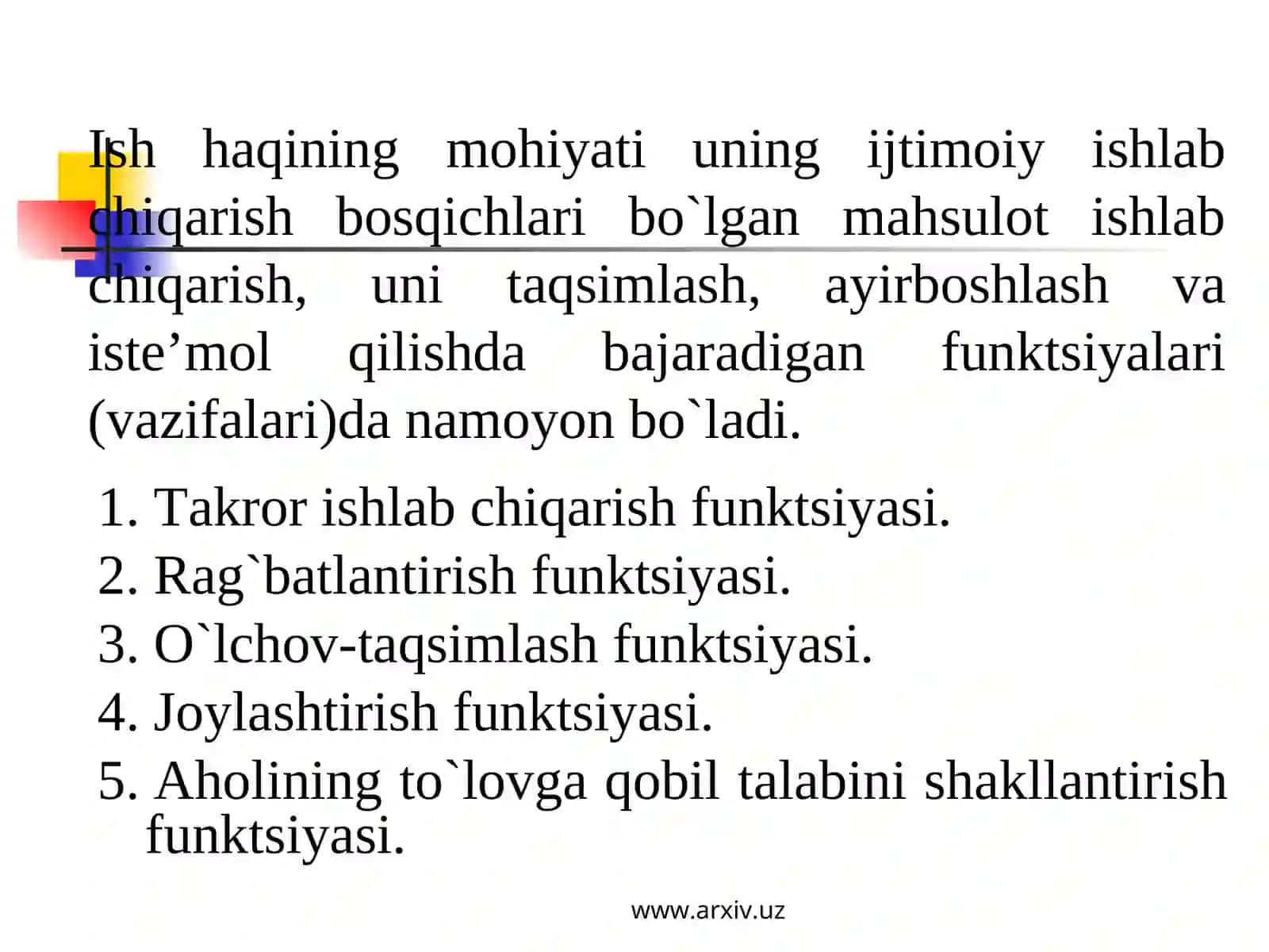 Bоzоr хo'jaligida ish haqi tizimi 3