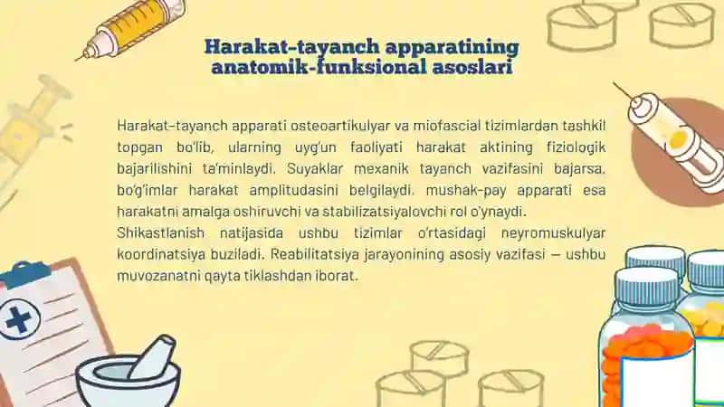 Harakat-tayanch apparati shikastlarida ambulator sharoitda reabilitatsiya 3