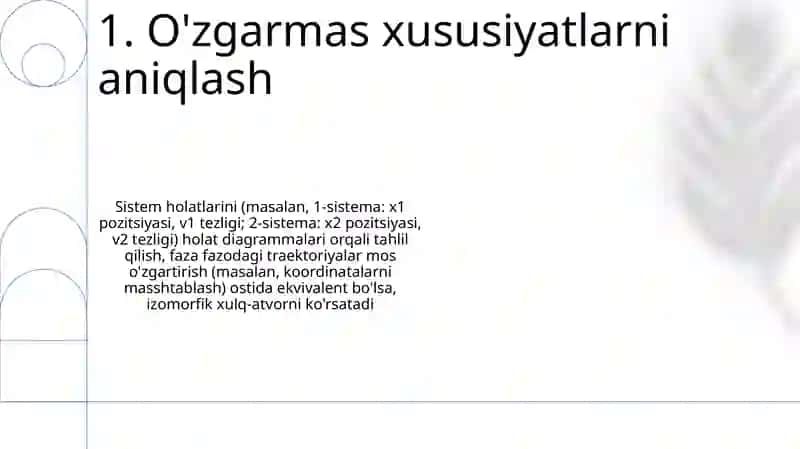 Binar ikki komponentli izomorf sistemalar holat diagrammalari 3