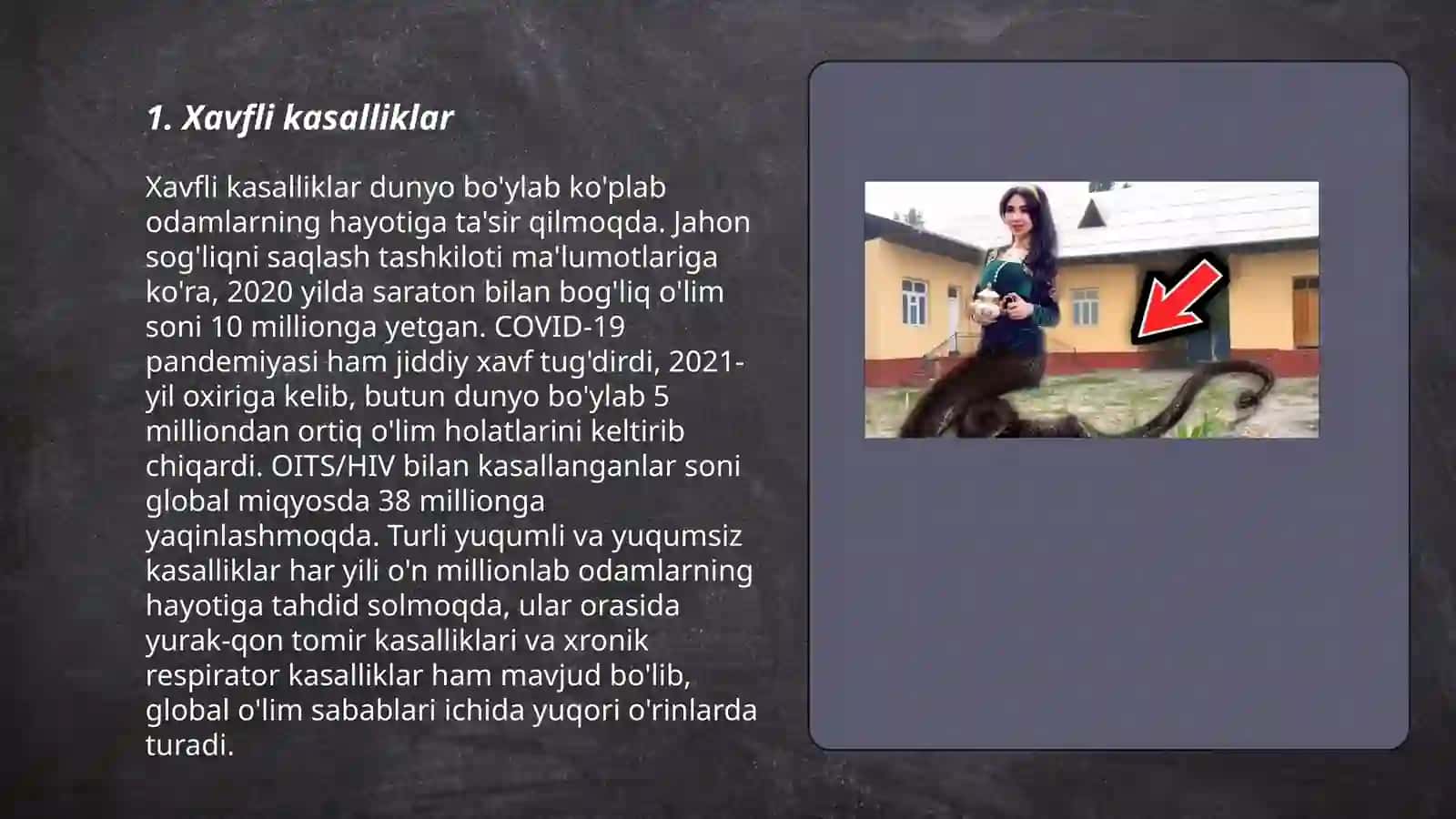 Xavfli o'smalar 3