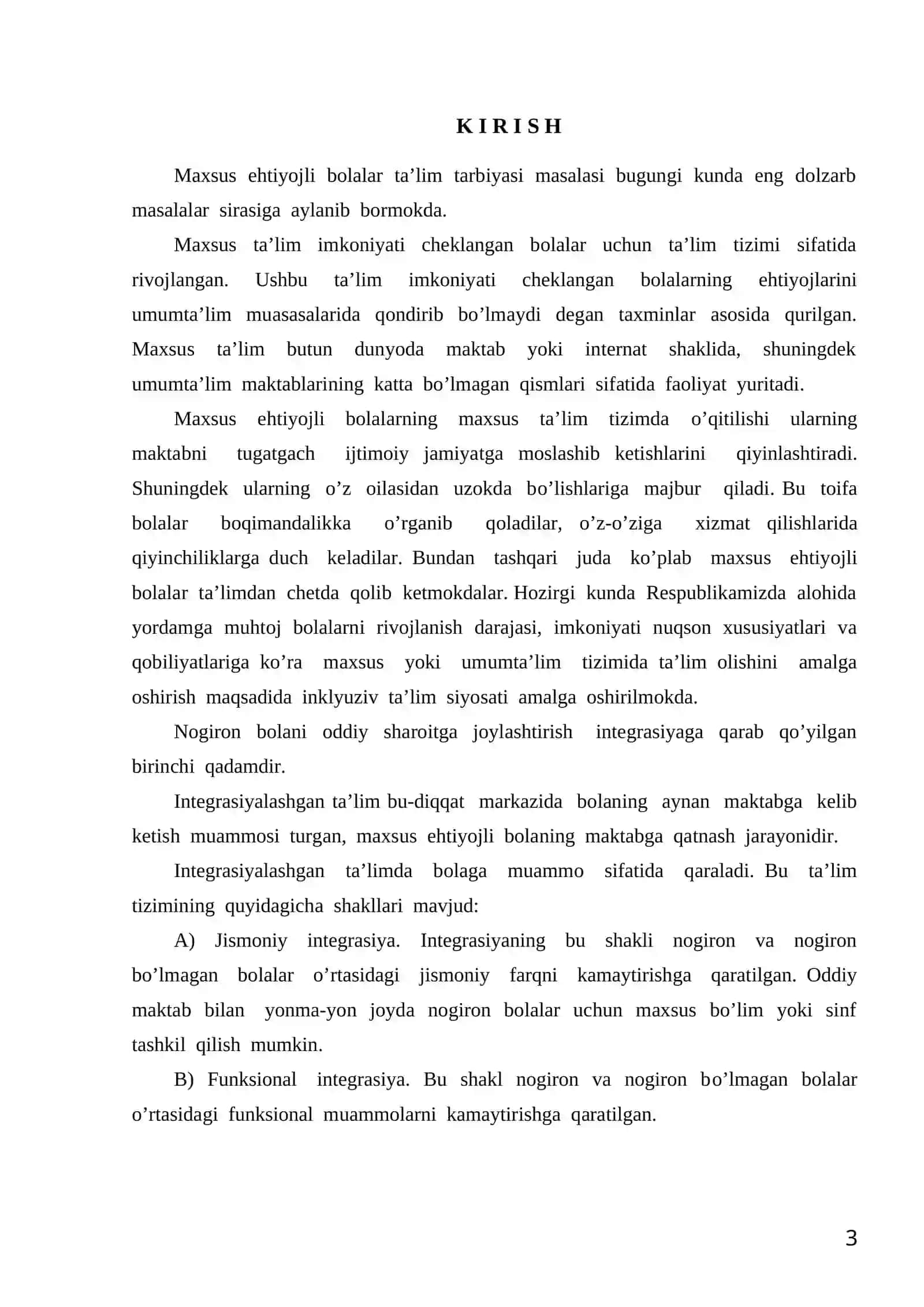 INKLYUZIV VA INTEGRASION TA’LIM MOHIYATI 3