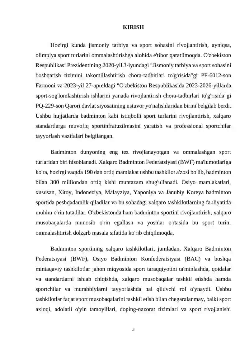 Badminton sportining xalqaro tashkilotlari va ularning roli 3