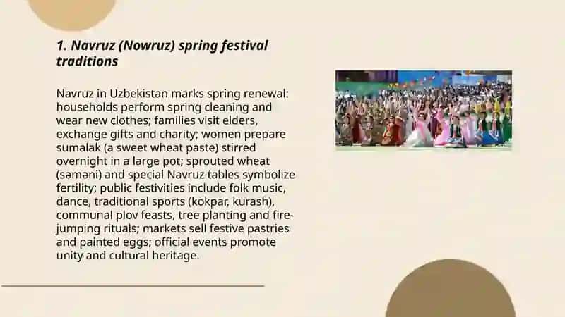 Navruz (Nowruz) spring festival traditions 3