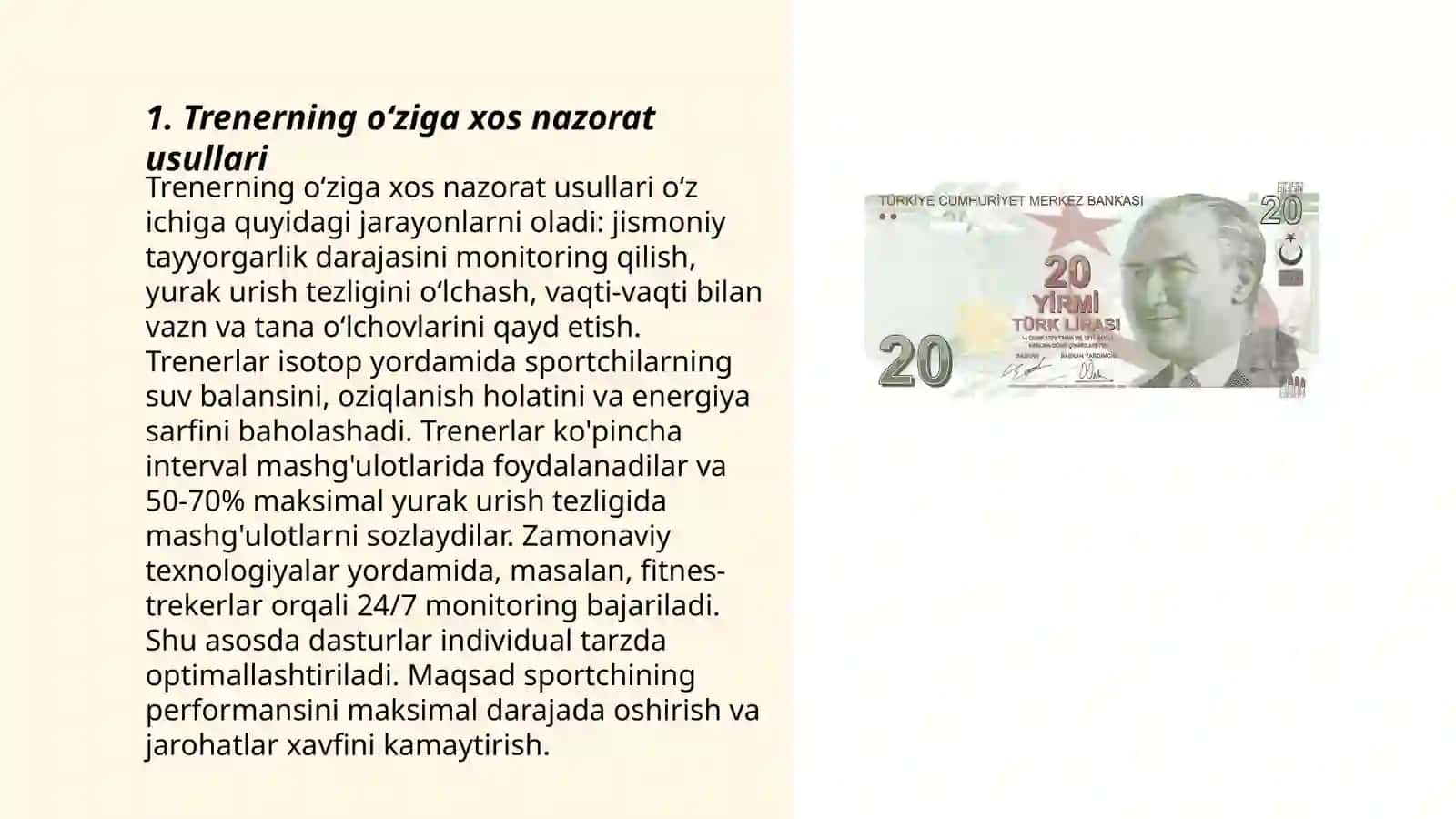 Treningda trenerning oʻzini nazorat qilish 3