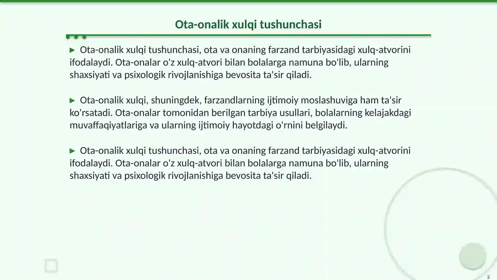 ota onalik xulqi va bola tarbiyasi 3
