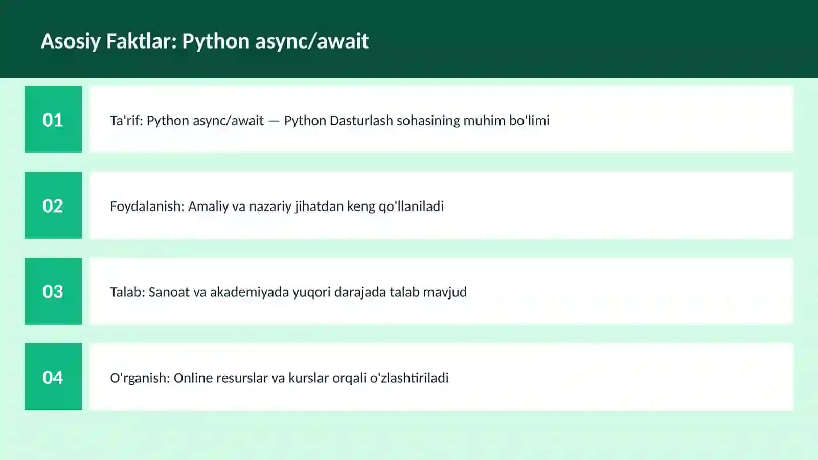 Python async/await 3