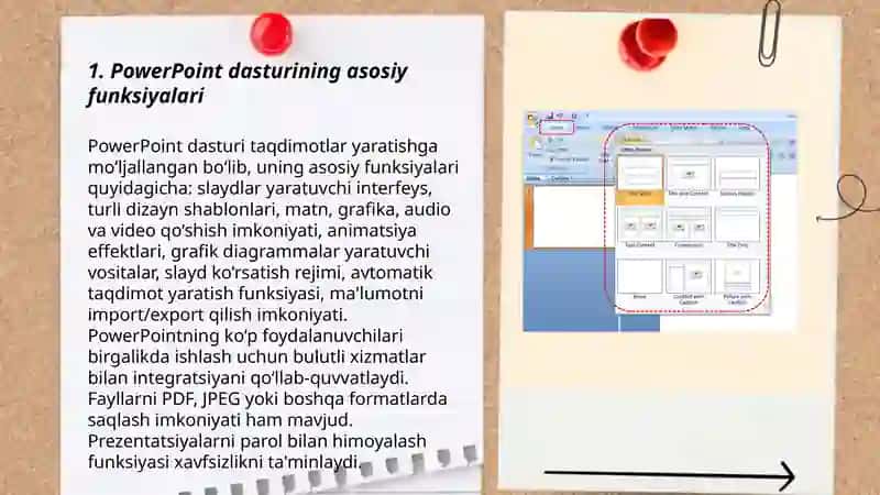 PowerPoint dasturi taqdimotlar 3