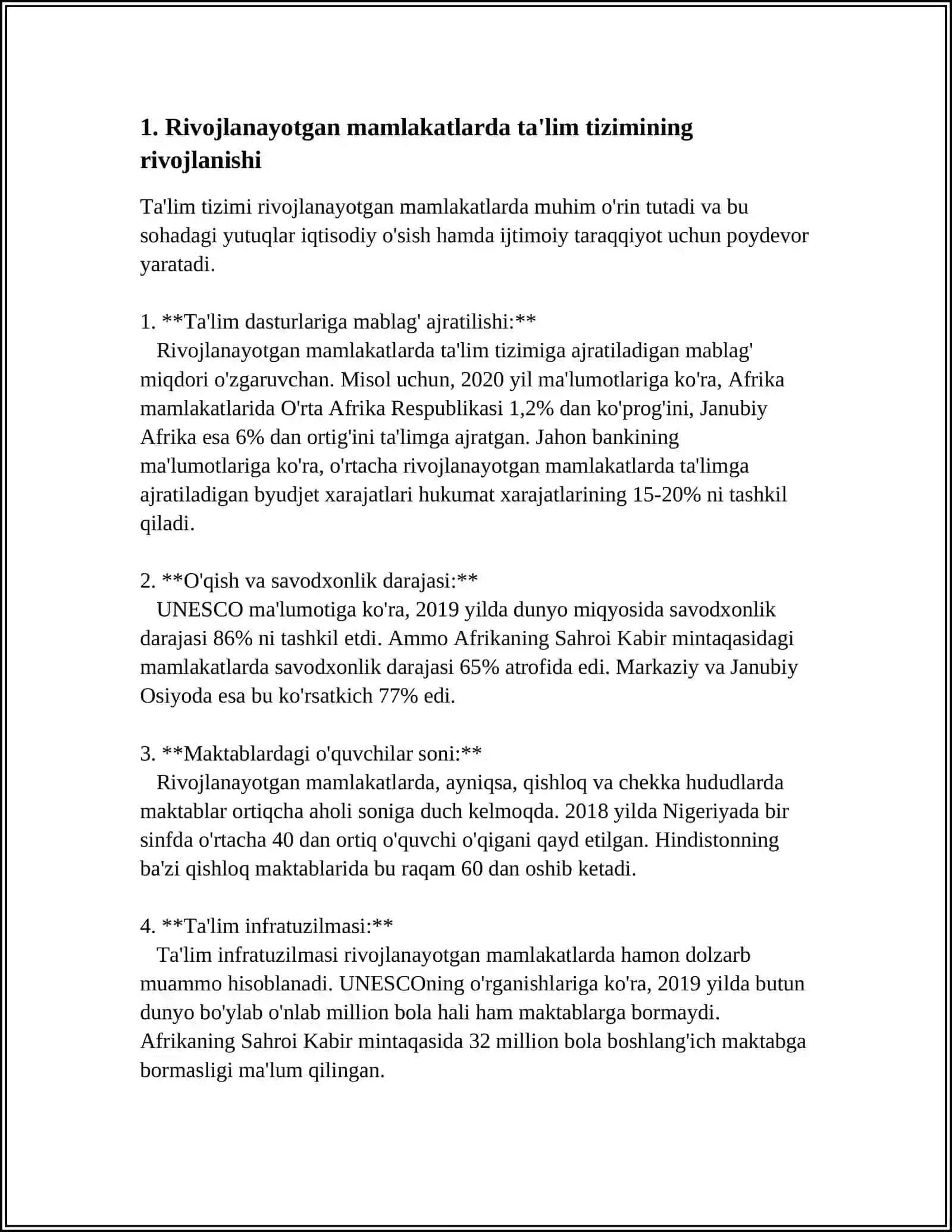 Rivojlangan mamlakatlarda ta'lim va tarbiya jarayoni 3