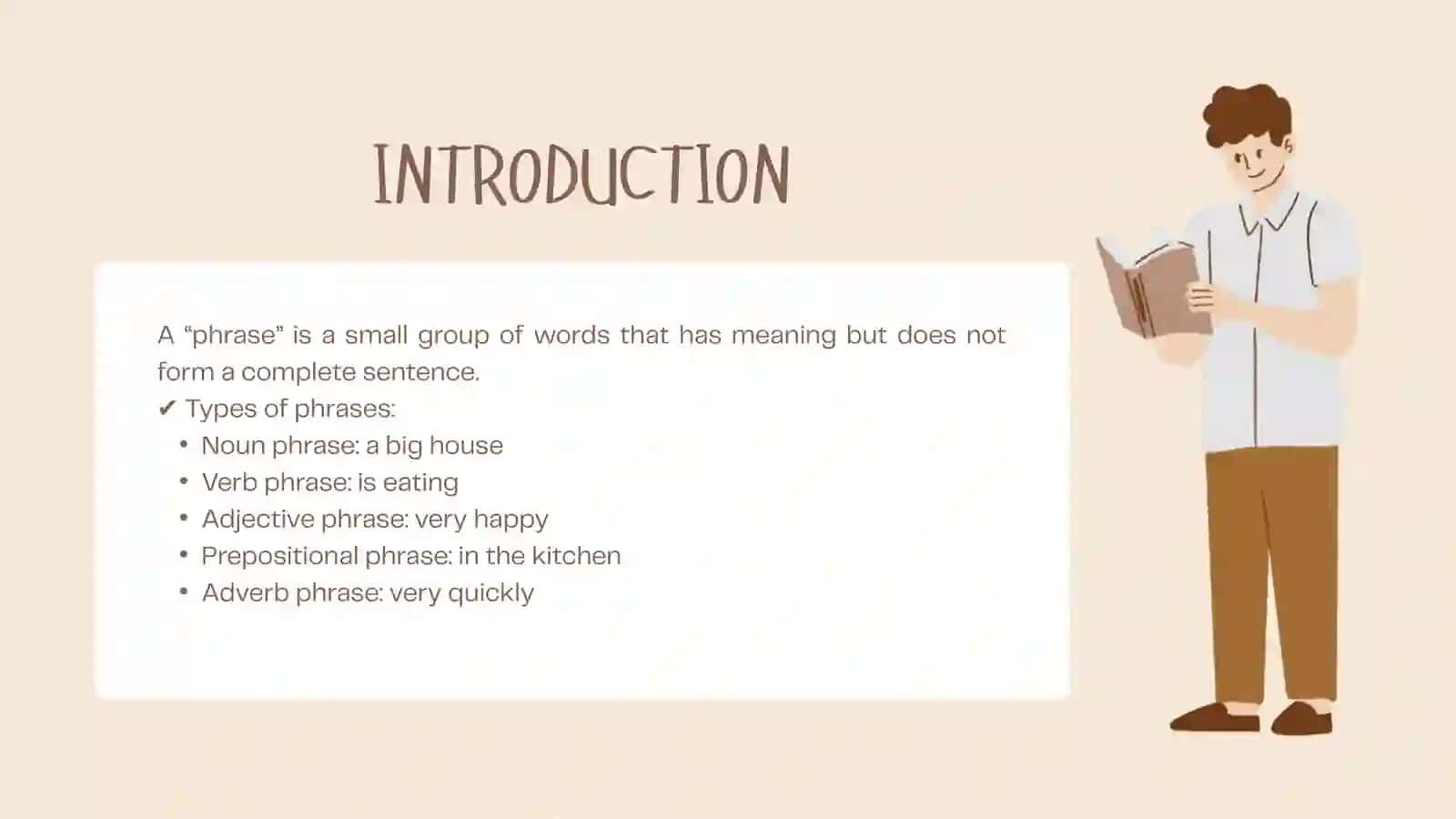 Phrases for shopping and talking about food 3