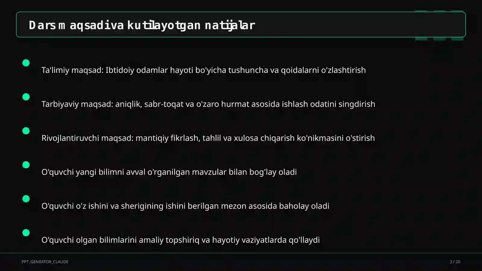 Ibtidoiy odamlar hayoti (5-sinf) 3