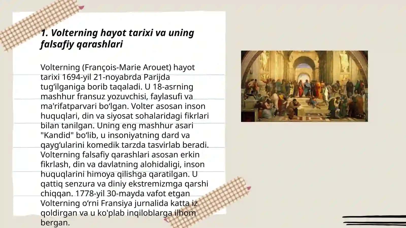 Volterning falsafiy qarashlari 3