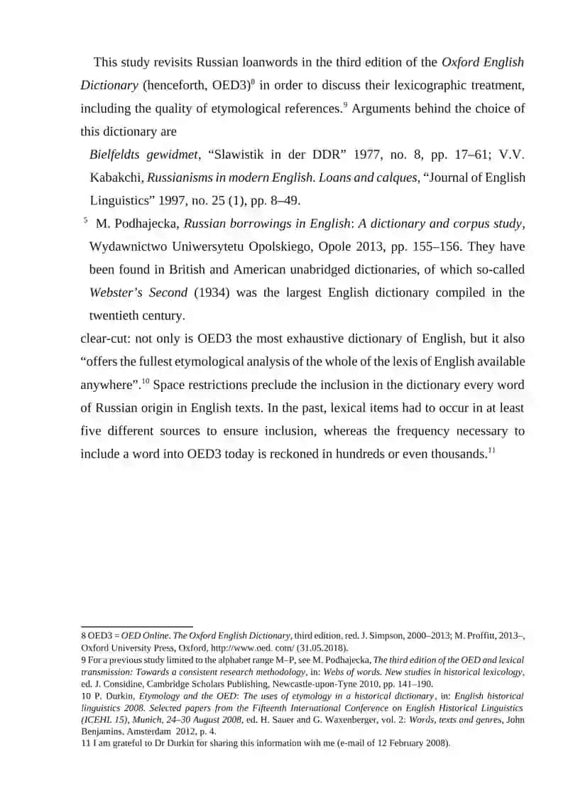 Russian Borrowing Words in English 3