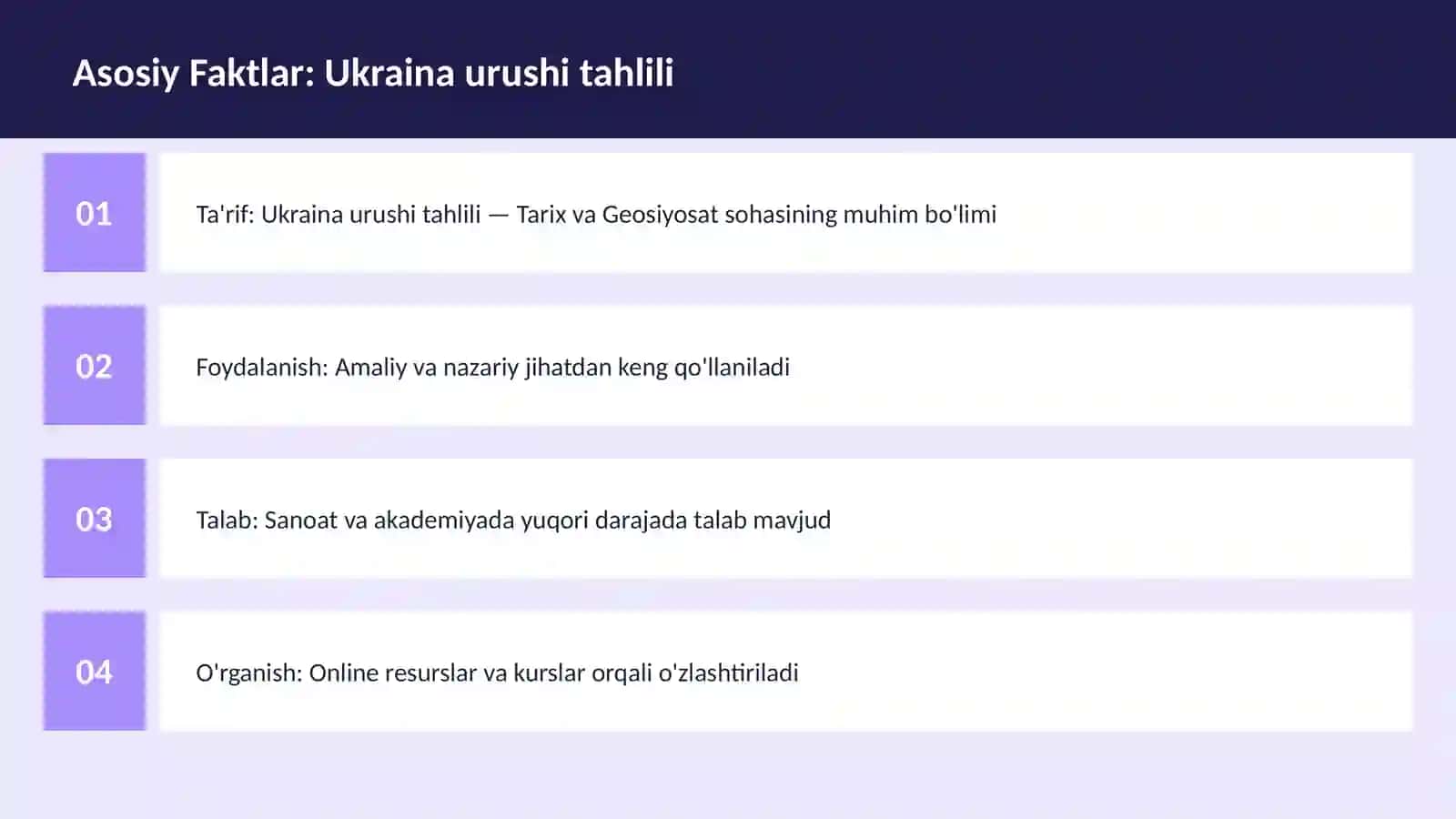 Ukraina urushi tahlili 3