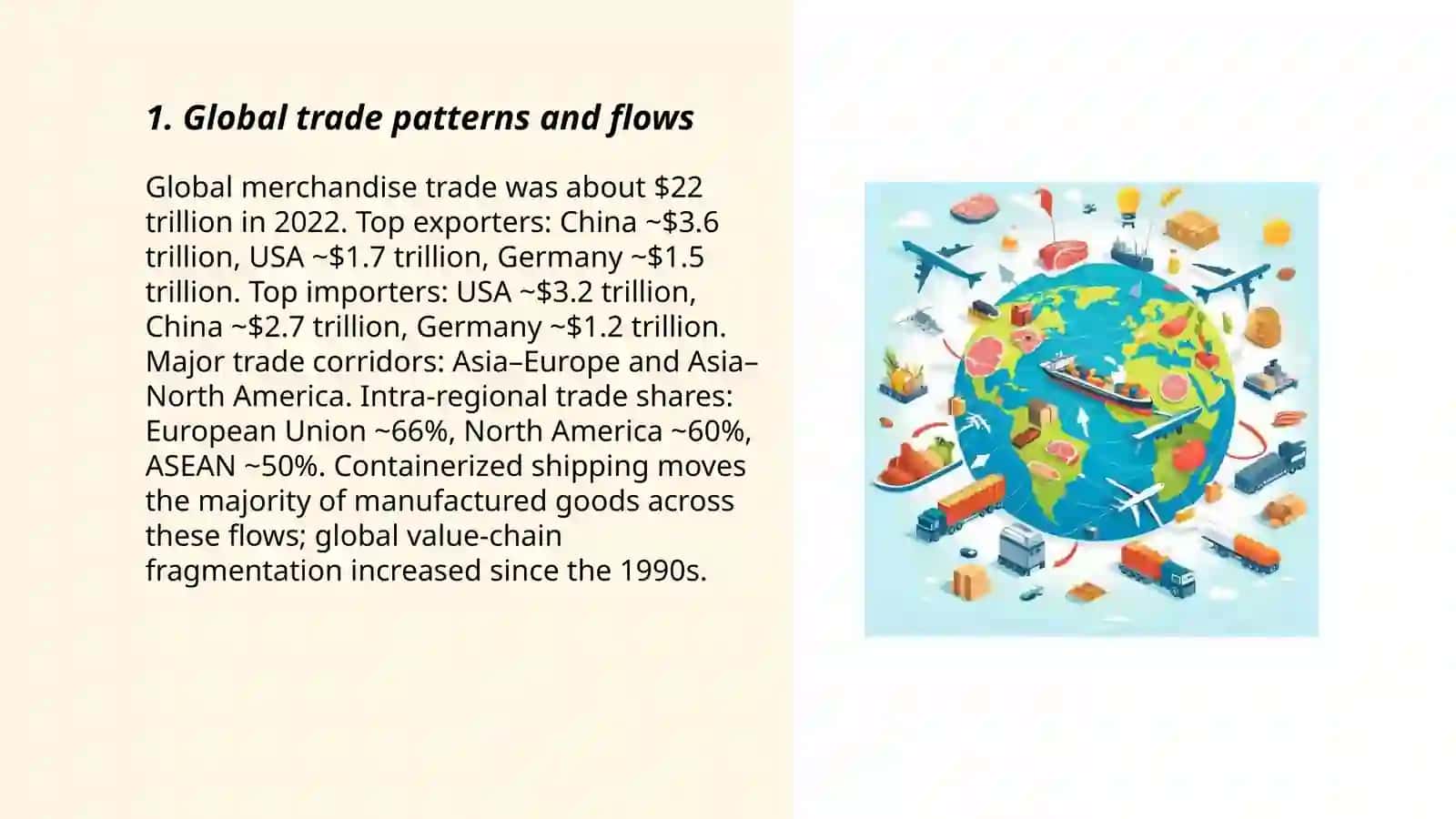 Economic Geography: Global Trade And Markets 3