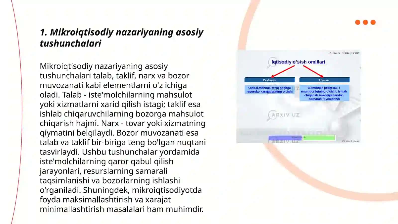 Mikroiqtisodiy muamolar va siyosat 3