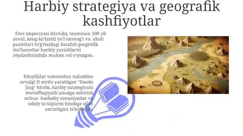 Harbiy strategiya va geografik kashfiyotlar 3