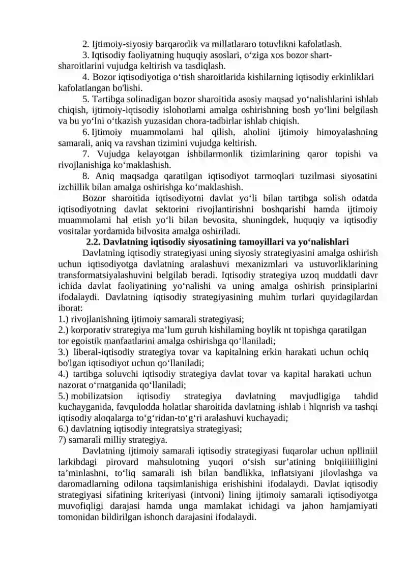 IQTISODIY SIYOSAT ASOSLARI VATARKIBI 3