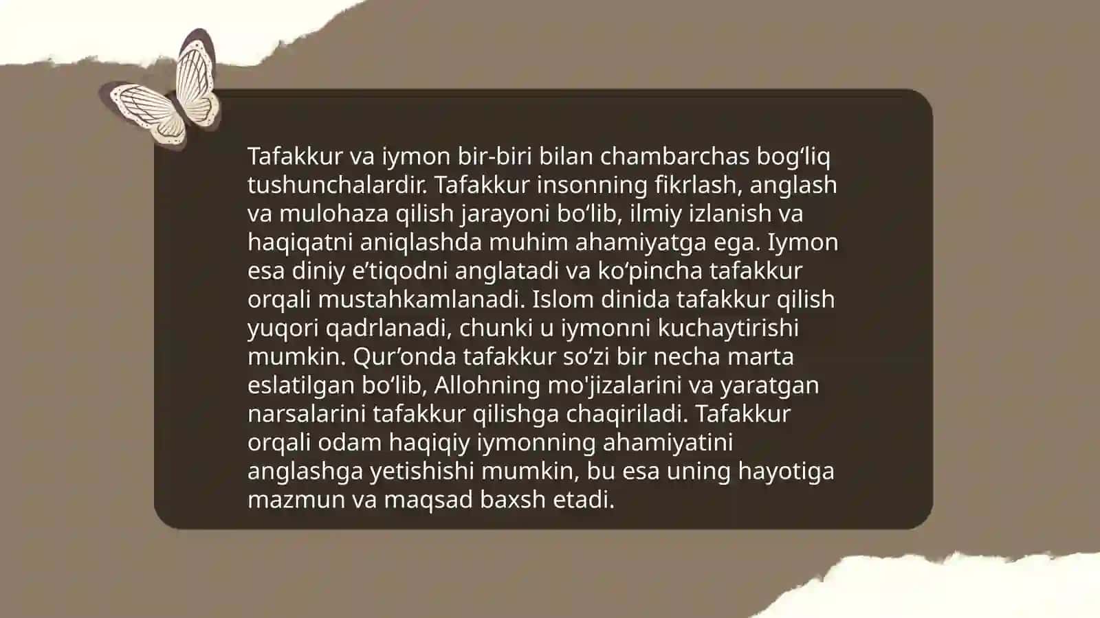 Tafakkur 3