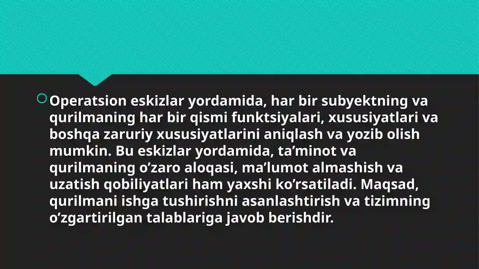 Operatsion eskizlar haqida tushuncha 3