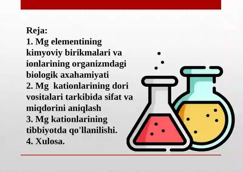 Mg*2kationining tibbiyot daqo'llanilishi 3