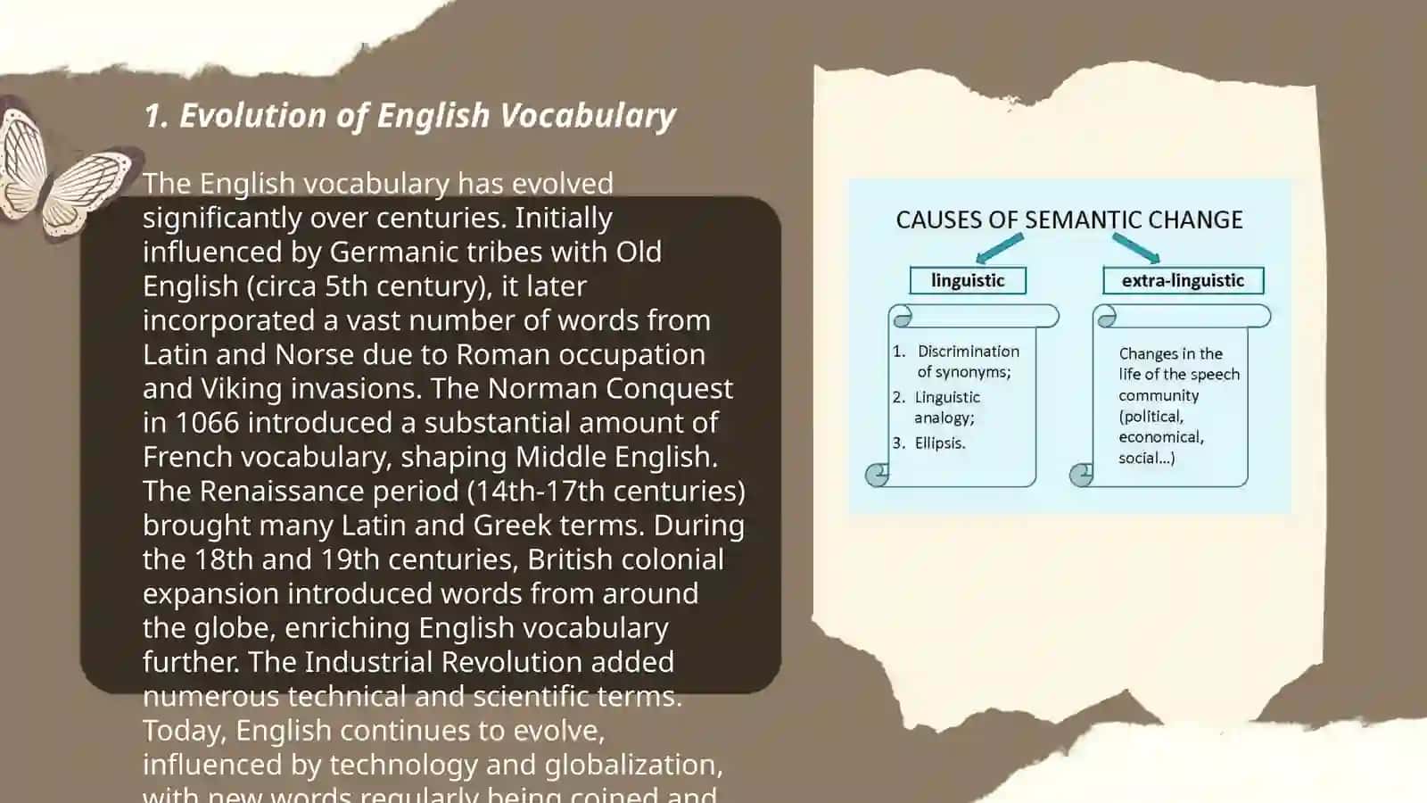 Evolution of English Vocabulary 3