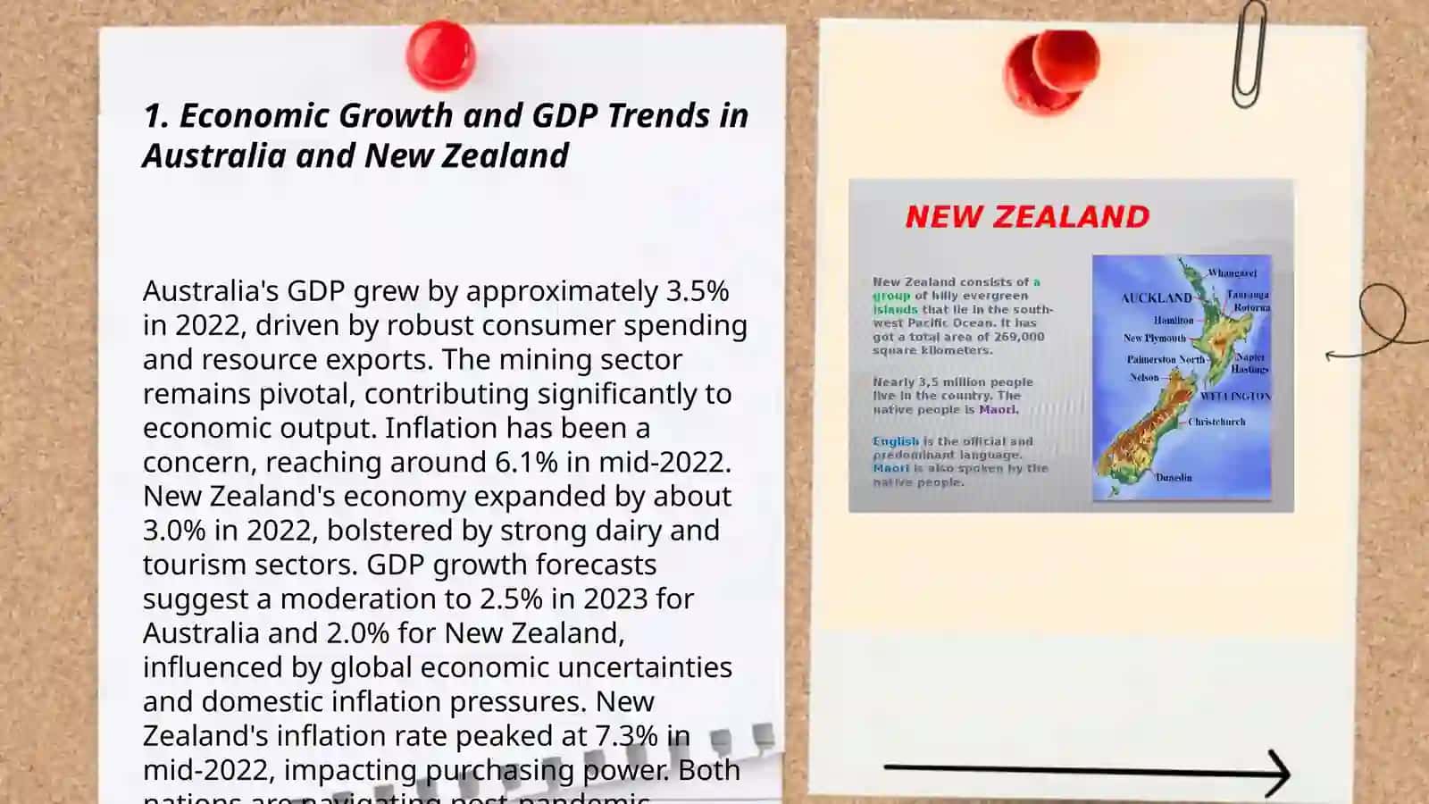 The economy of Australia and New Zealand 3