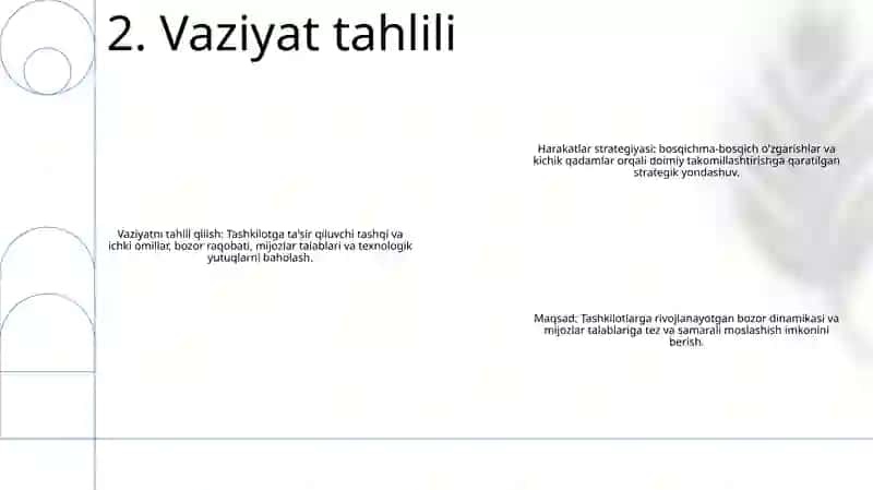 Harakatlar Strategiyasi 3