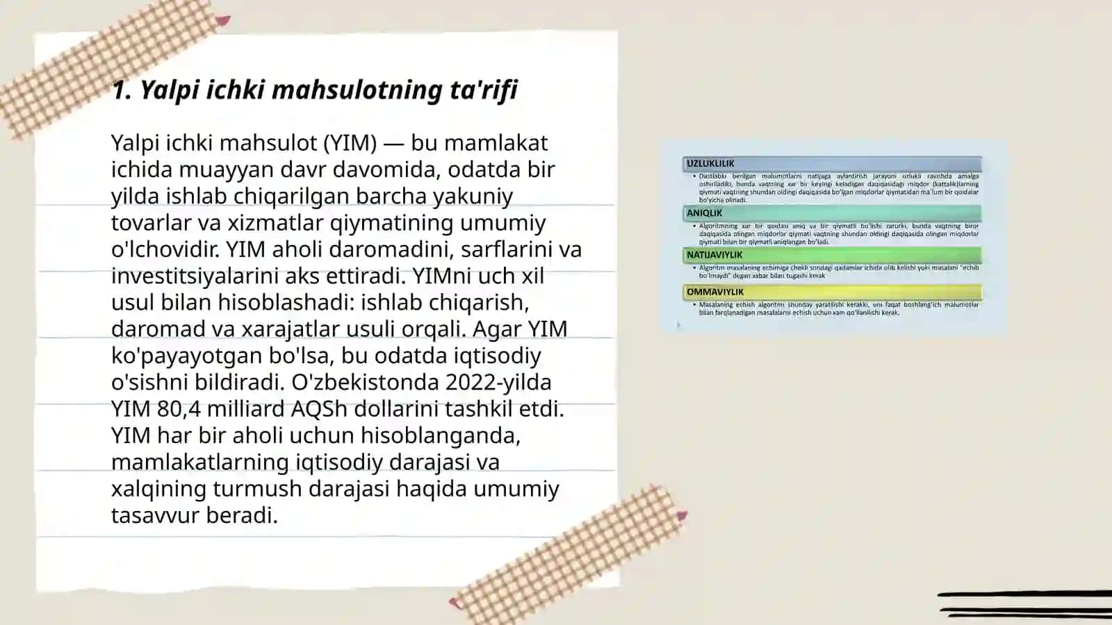 Yalni ichki maxsulot va uni aniqlash tushunchasi 3