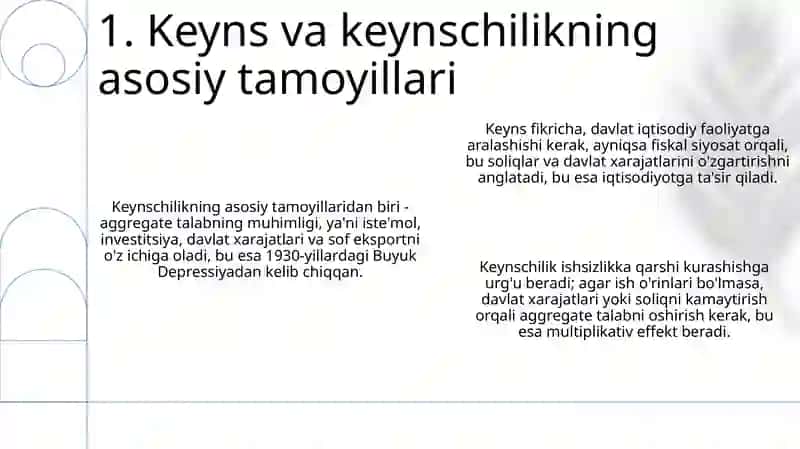 Keyns va Keynschilik ta'limoti 3