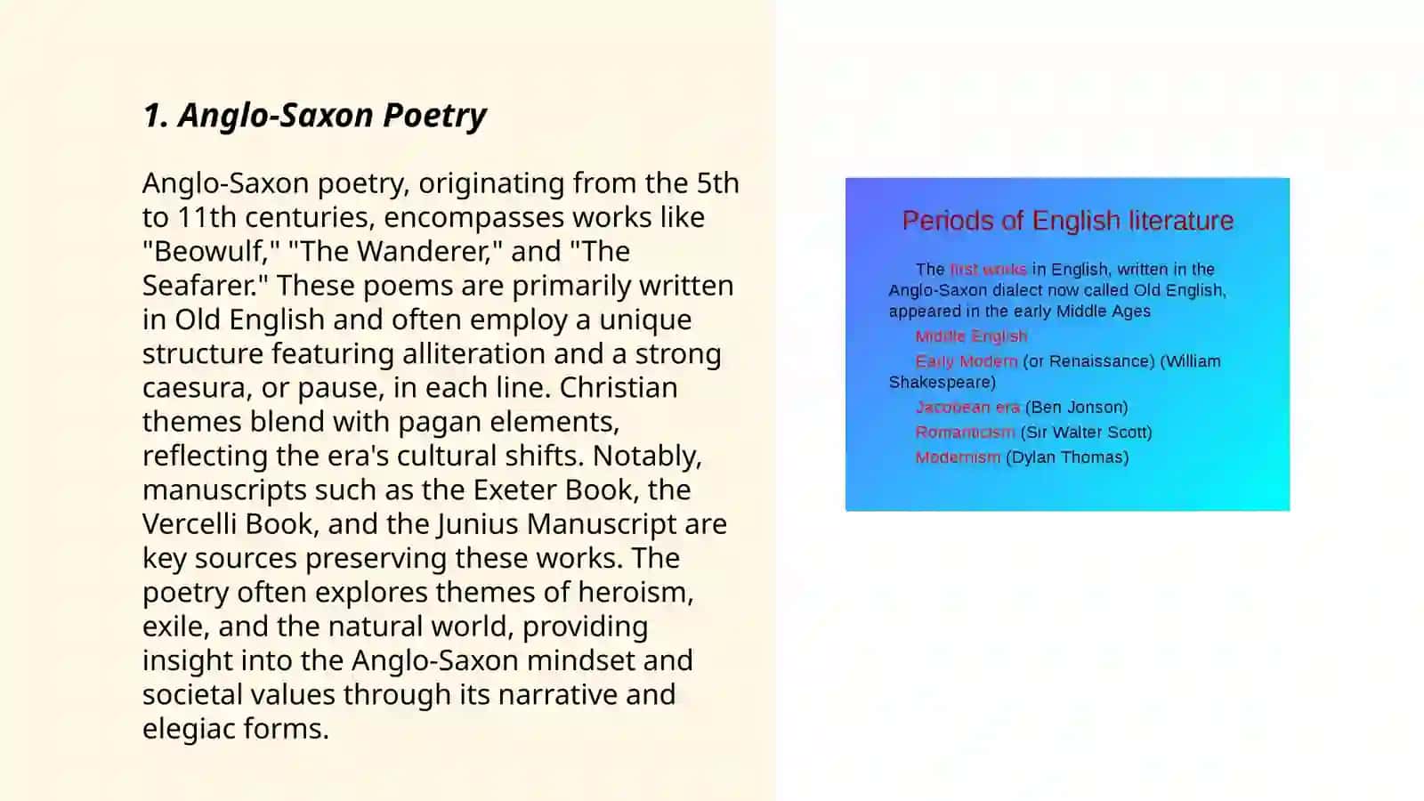 Anglo-Saxon Poetry 3
