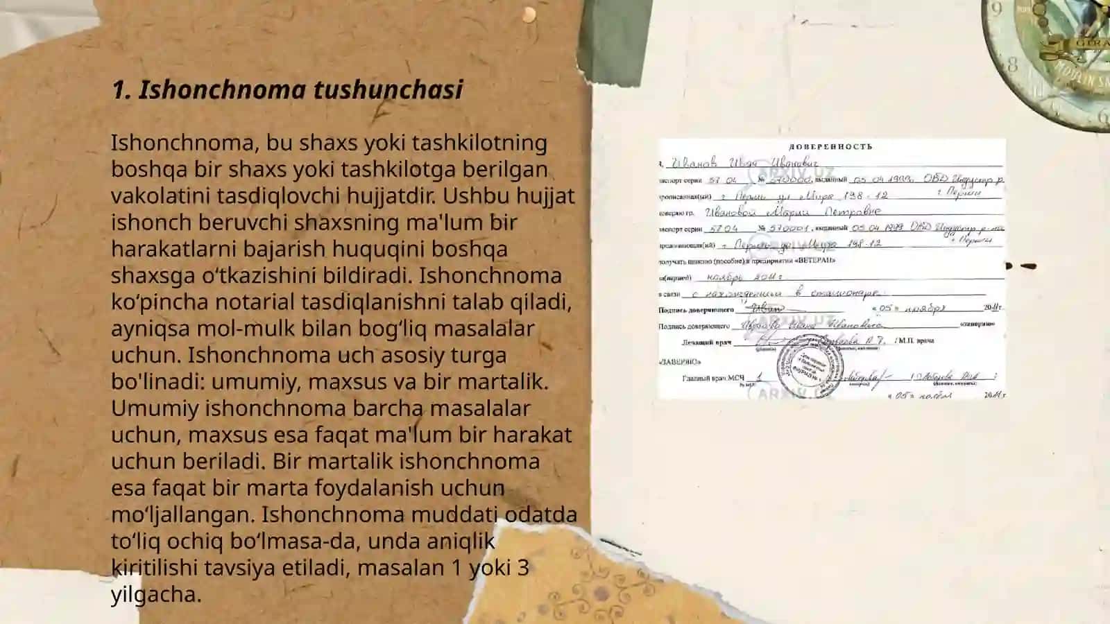 Ishonchnoma va malumotnoma 3